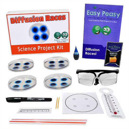 Diffusion Races - Science Project Kit