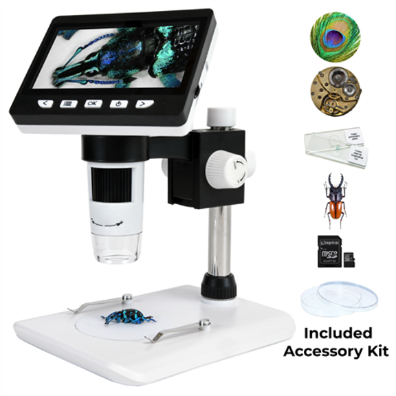 Digital Microscope with LCD Monitor