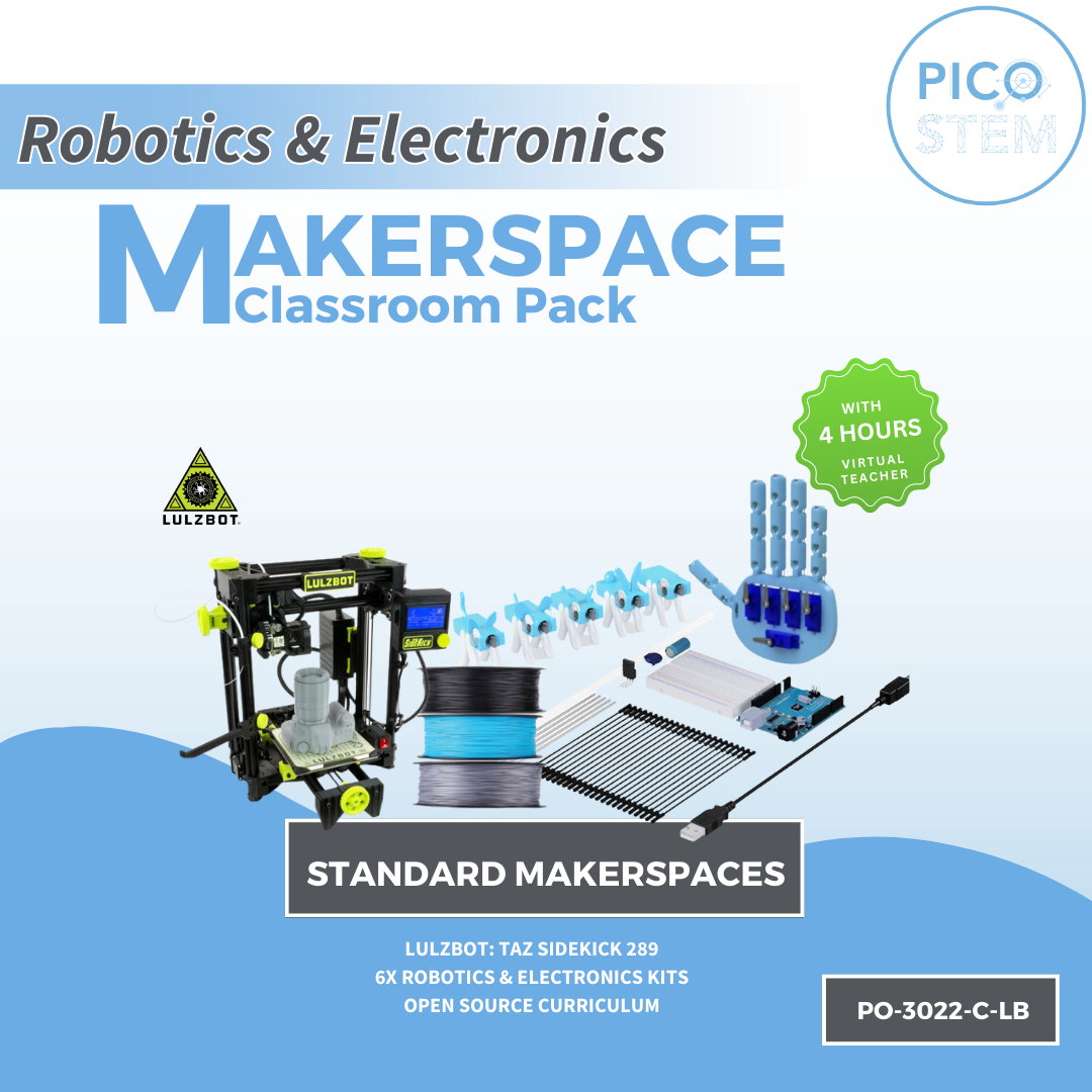 PicoSTEM Robotics & Electronics Standard Classroom Pack -LulzBot
